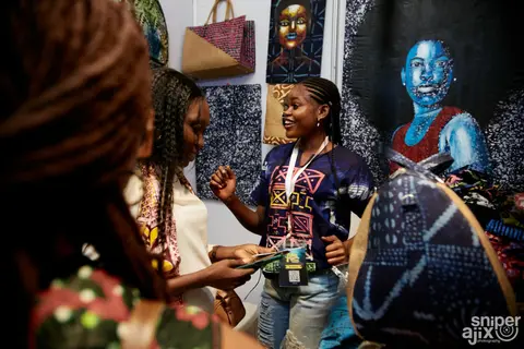 From Adire Lagos, in frames
